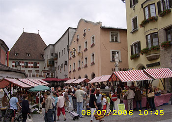 Obere Stadtplatz in Hall in Tirol
