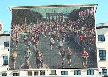 Berlin Marathon 2006 Leinwand