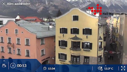 Neue Webcam in Hall in Tirol